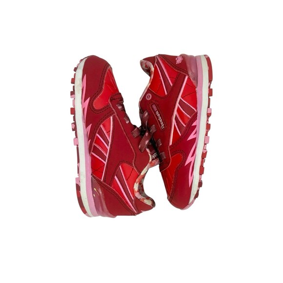 Reebok PJ Masks Owlette Power Heroes Kids Sneakers Red Pink Size 6 - Picture 8 of 9